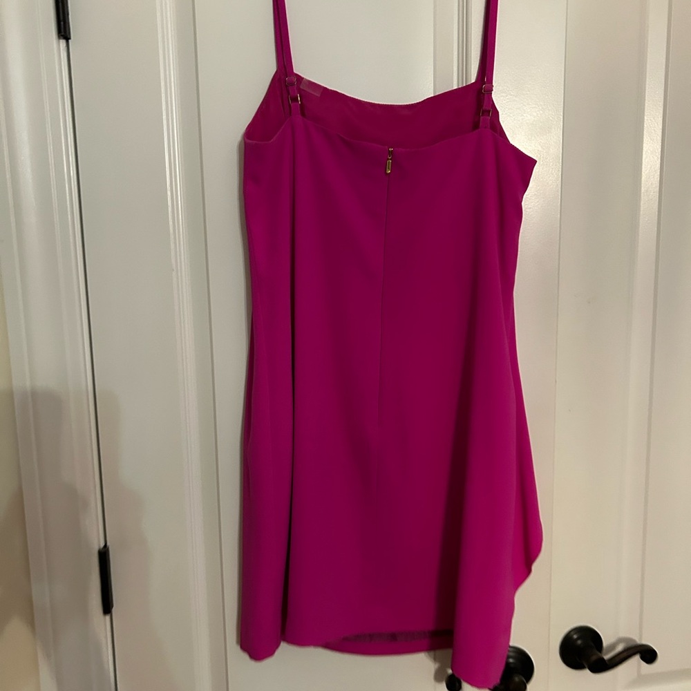 Size 12 pink slip dress . Worn once
